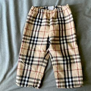 18 months lined Burberry pants